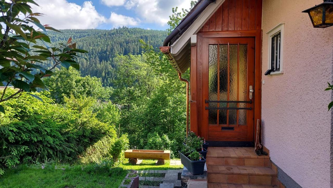 Ferienhaus Barbey Sankt Blasien Exteriör bild