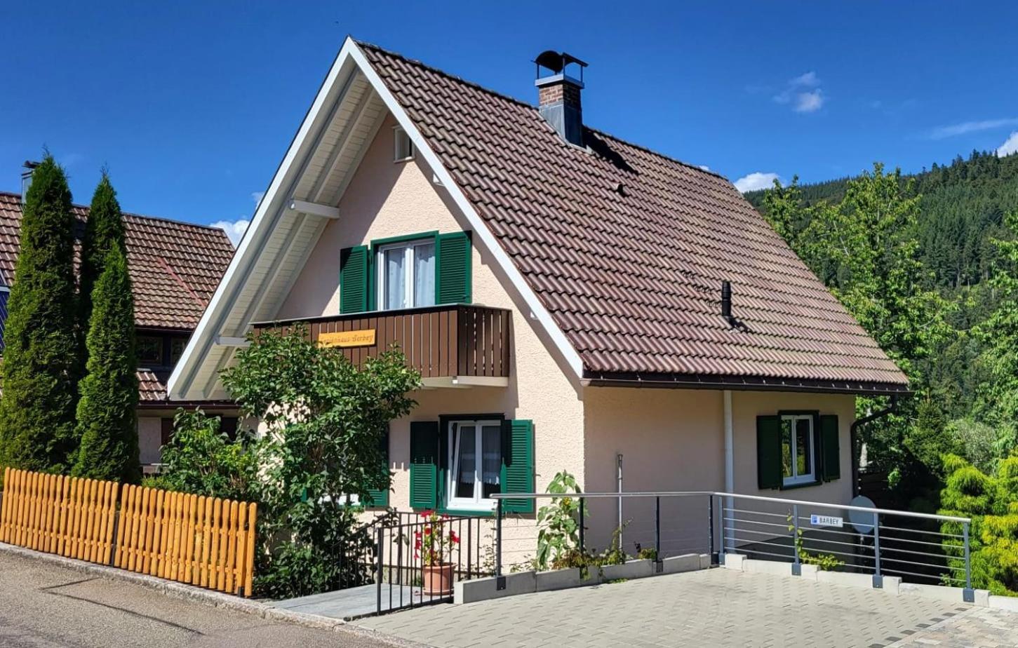 Ferienhaus Barbey Sankt Blasien Exteriör bild